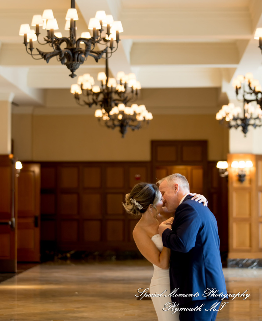 Kimberly & Dave at Royal Park Hotel Rochester MI wedding photography