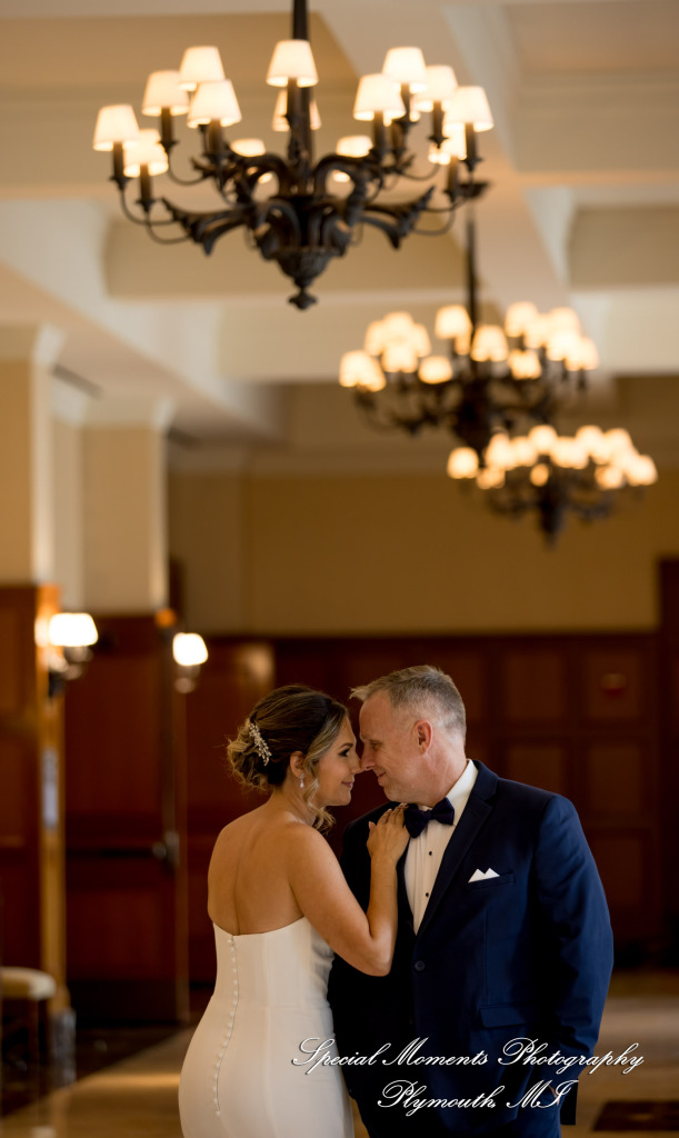 Kimberly & Dave at Royal Park Hotel Rochester MI wedding photography