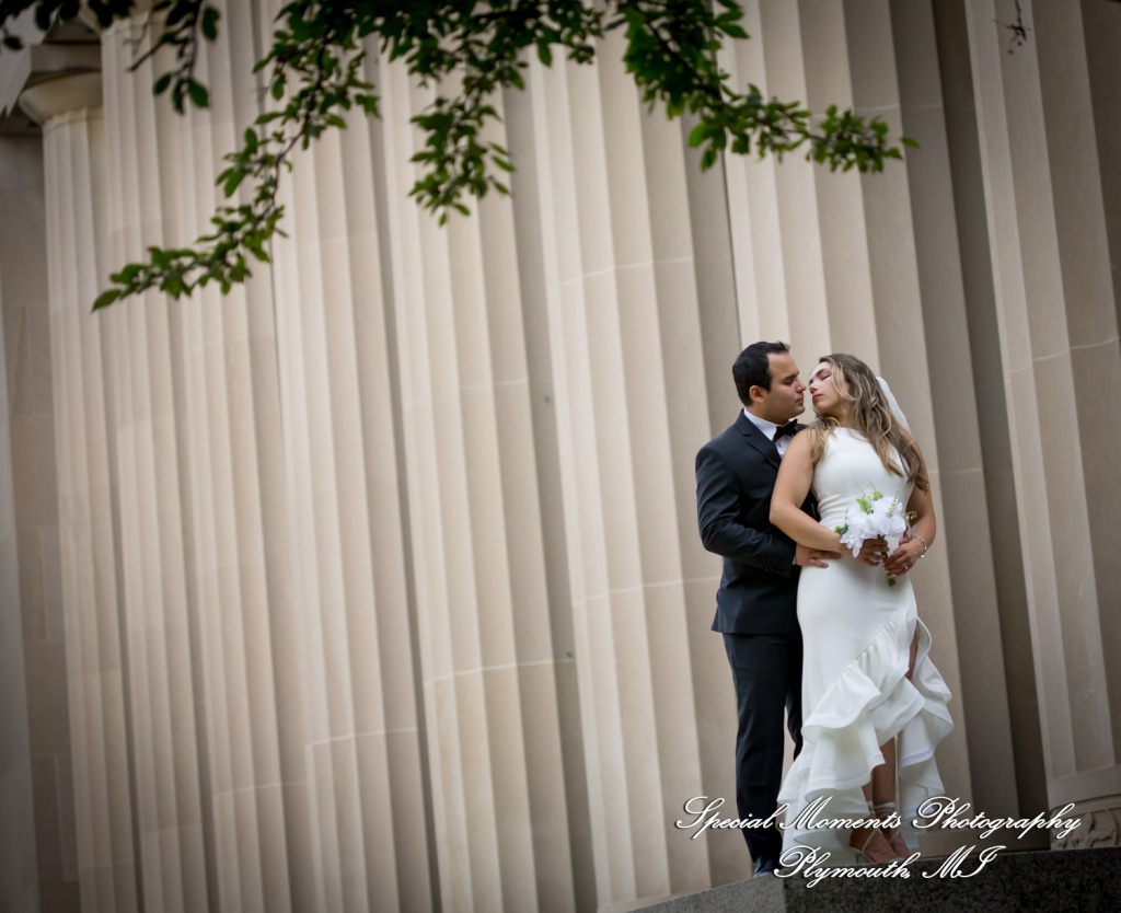 Jaenelle & Francisco at 15th District Court Ann Arbor MI wedding photography