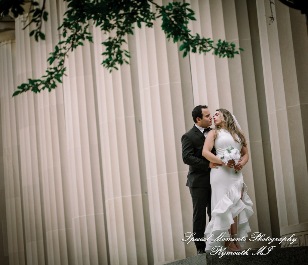 Jaenelle & Francisco at 15th District Court Ann Arbor MI wedding photography