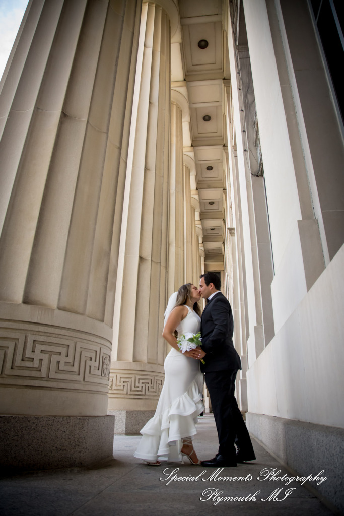 Jaenelle & Francisco at 15th District Court Ann Arbor MI wedding photography