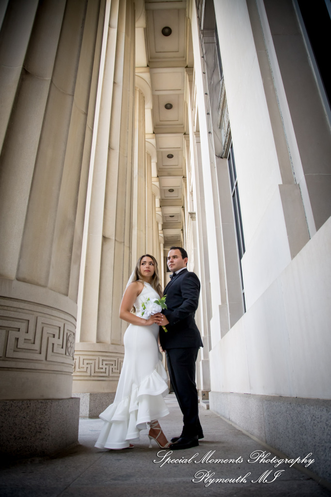 Jaenelle & Francisco at 15th District Court Ann Arbor MI wedding photography