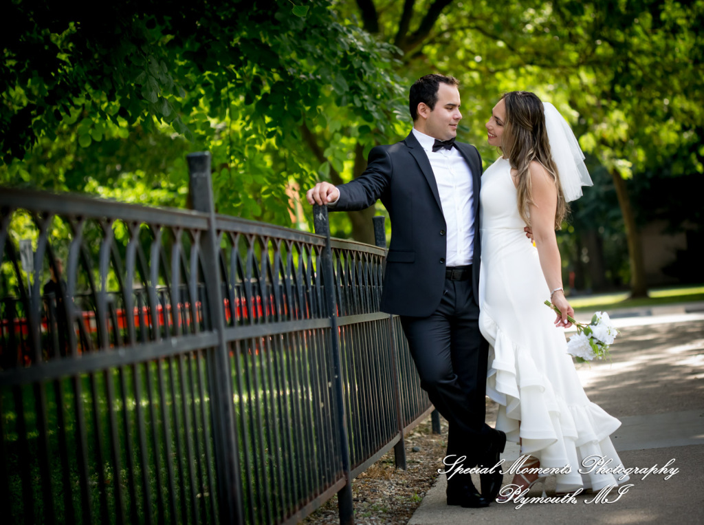 Jaenelle & Francisco at 15th District Court Ann Arbor MI wedding photography