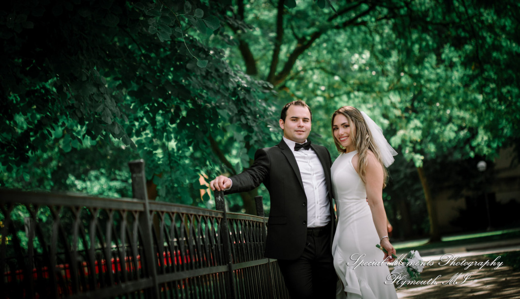 Jaenelle & Francisco at 15th District Court Ann Arbor MI wedding photography