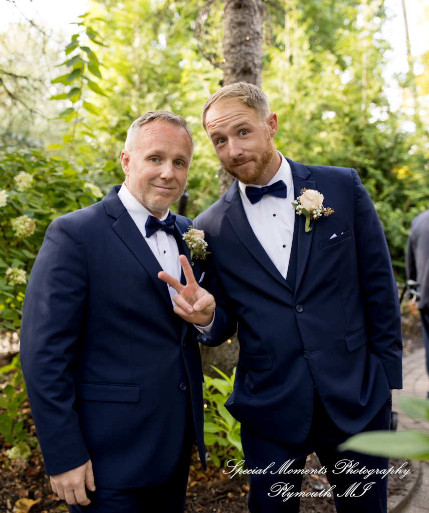 Kimberly & Dave at Cafe Cortina Farmington Hills MI wedding photography