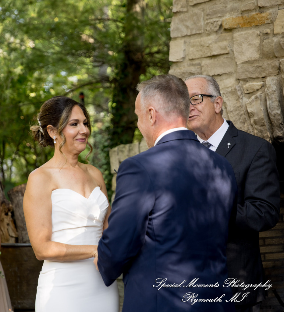 Kimberly & Dave at Cafe Cortina Farmington Hills MI wedding photography