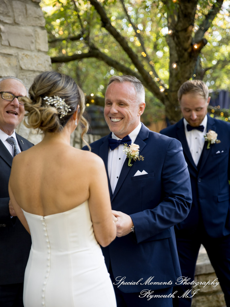 Kimberly & Dave at Cafe Cortina Farmington Hills MI wedding photography