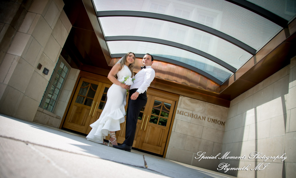 Jaenelle & Francisco at 15th District Court Ann Arbor MI wedding photography