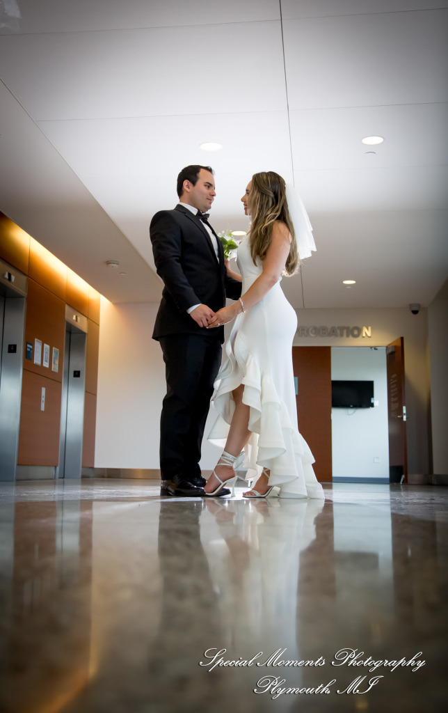 Jaenelle & Francisco at 15th District Court Ann Arbor MI wedding photography