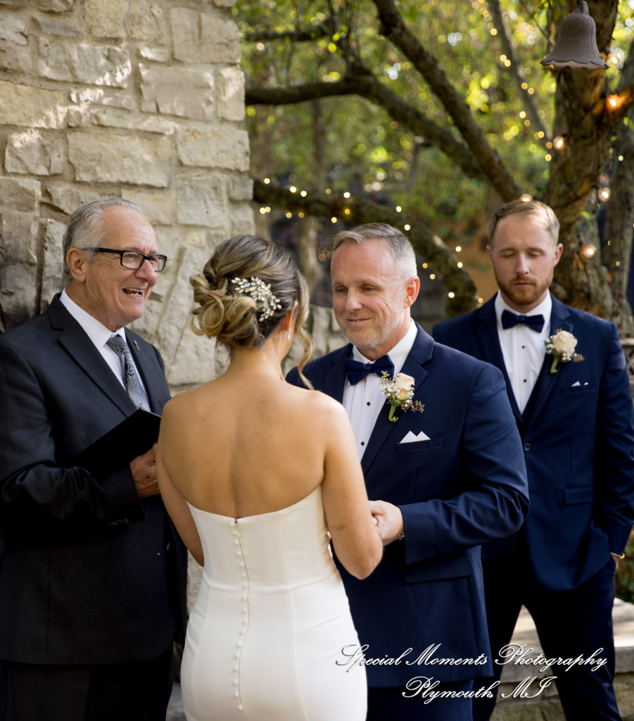 Kimberly & Dave at Cafe Cortina Farmington Hills MI wedding photography