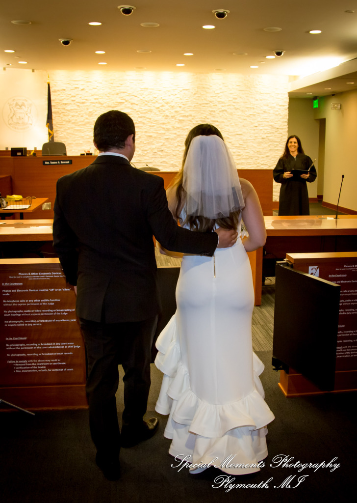 Jaenelle & Francisco at 15th District Court Ann Arbor MI wedding photography