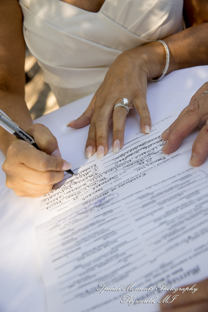 Kimberly & Dave at Cafe Cortina Farmington Hills MI wedding photography