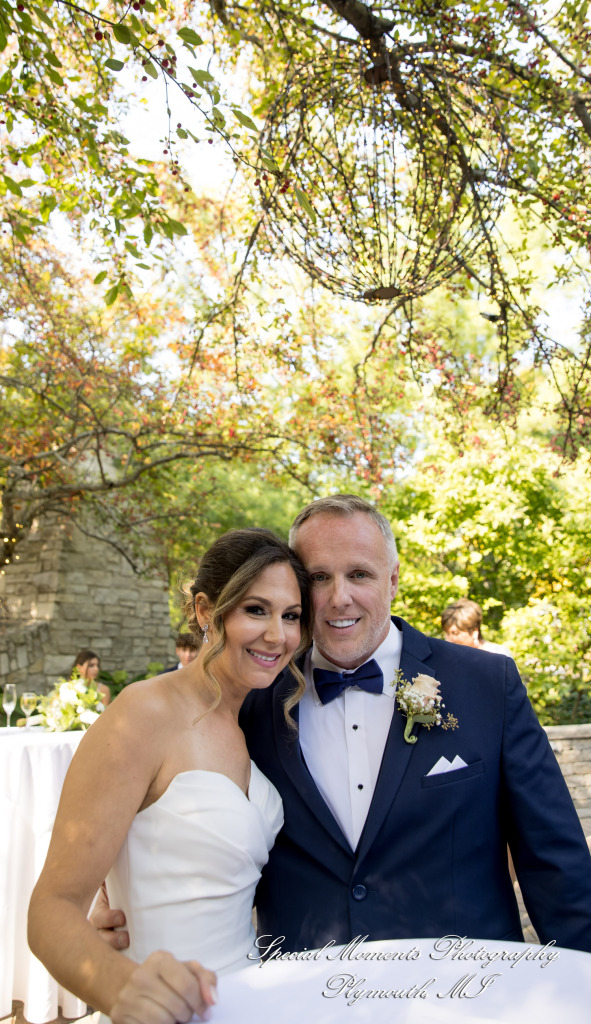 Kimberly & Dave at Cafe Cortina Farmington Hills MI wedding photography