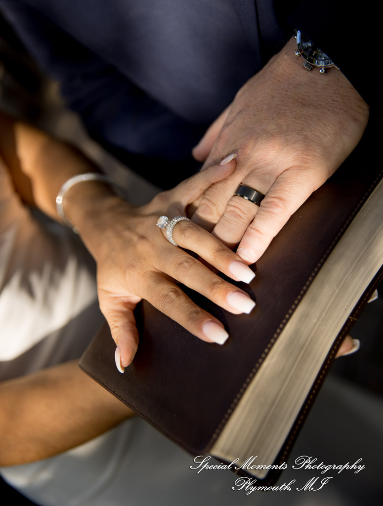 Kimberly & Dave at Cafe Cortina Farmington Hills MI wedding photography