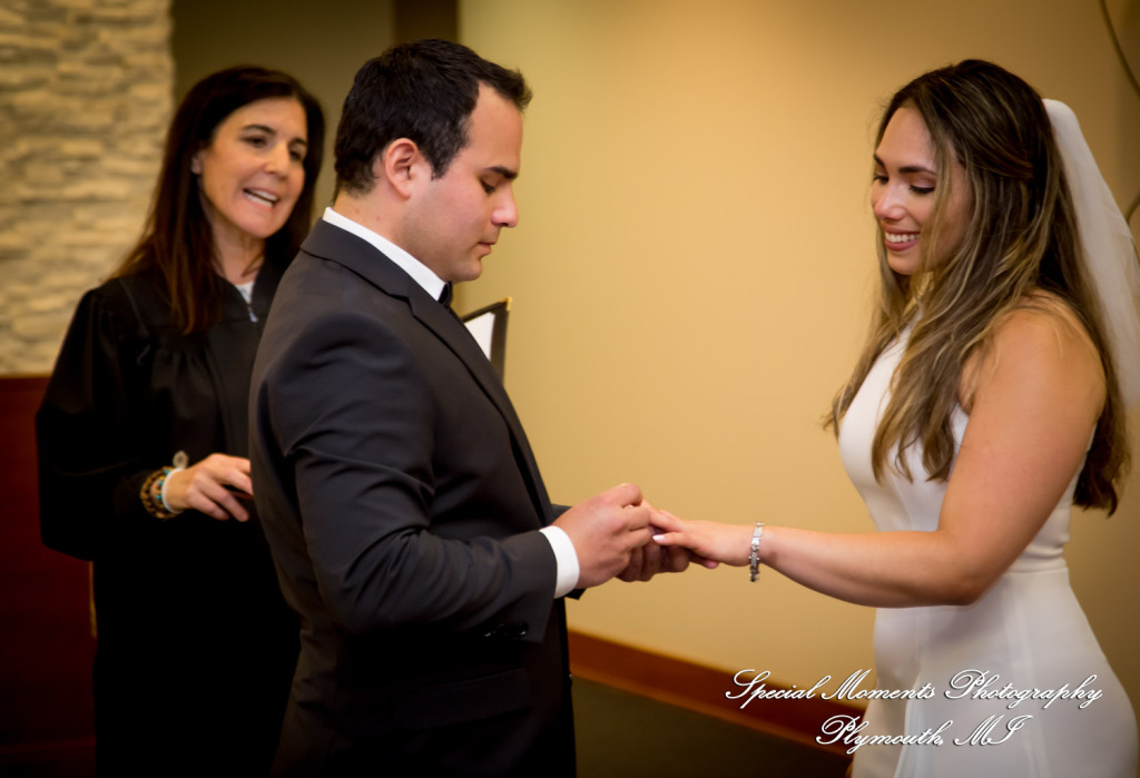 Jaenelle & Francisco at 15th District Court Ann Arbor MI wedding photography