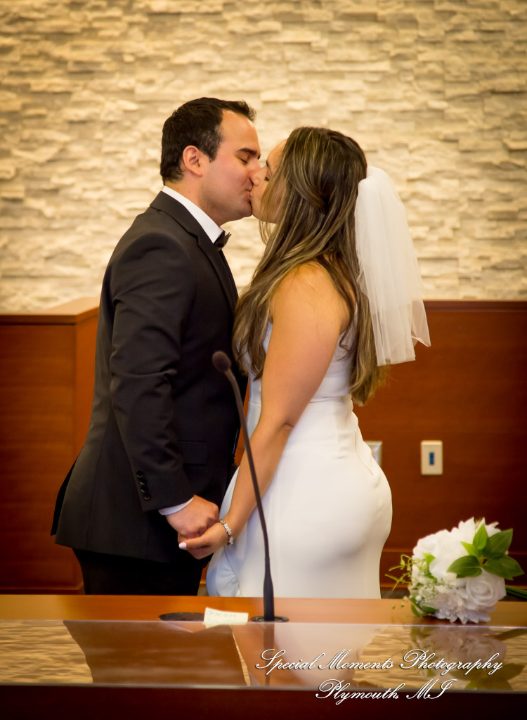 Jaenelle & Francisco at 15th District Court Ann Arbor MI wedding photography