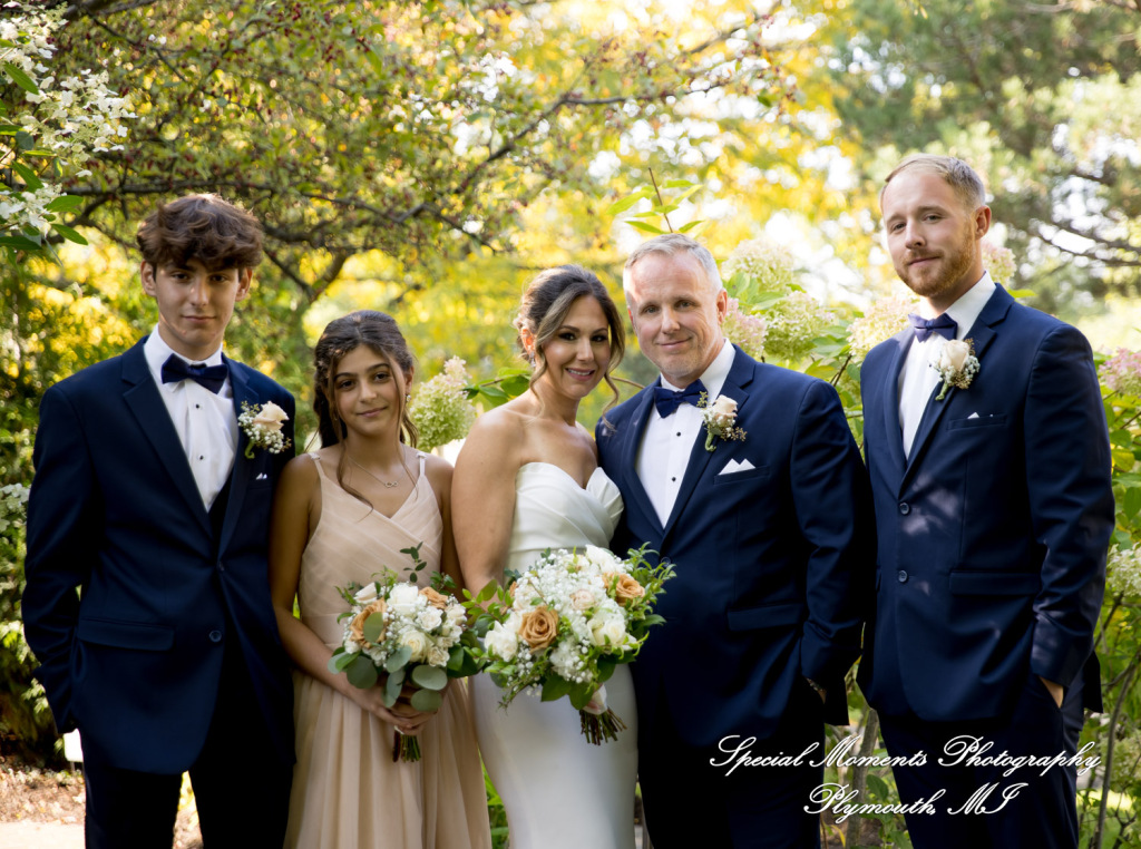 Kimberly & Dave at Cafe Cortina Farmington Hills MI wedding photography