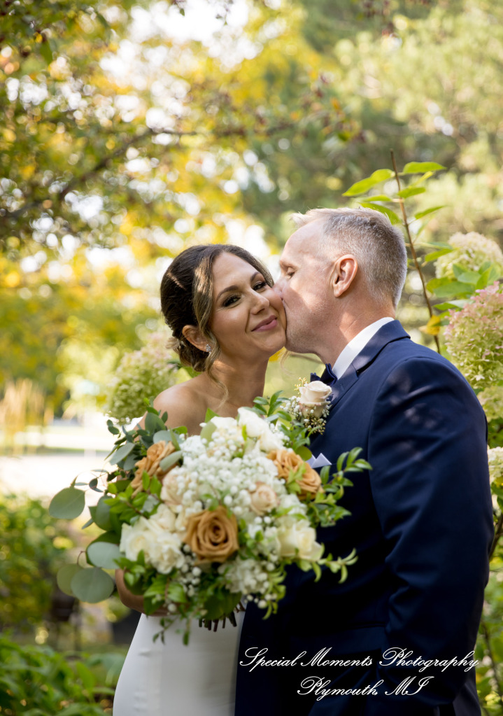 Kimberly & Dave at Cafe Cortina Farmington Hills MI wedding photography