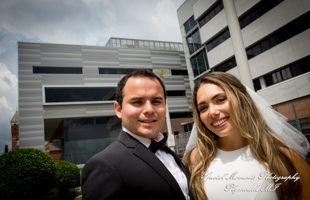 Jaenelle & Francisco at 15th District Court Ann Arbor MI wedding photography