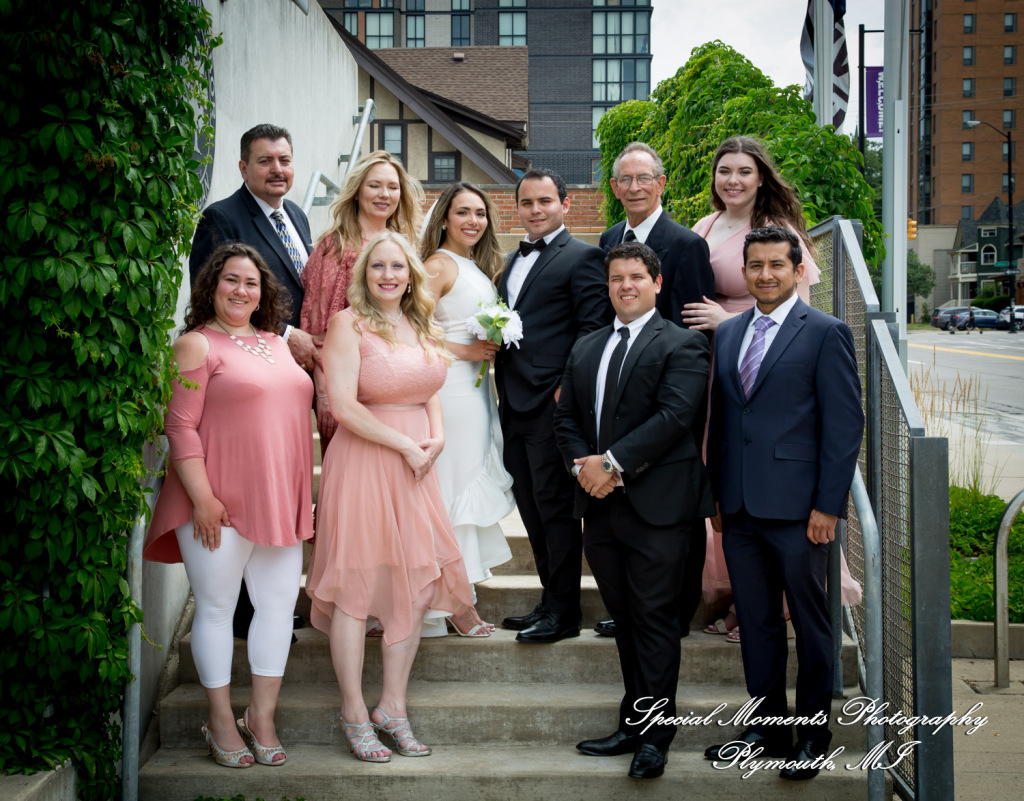 Jaenelle & Francisco at 15th District Court Ann Arbor MI wedding photography