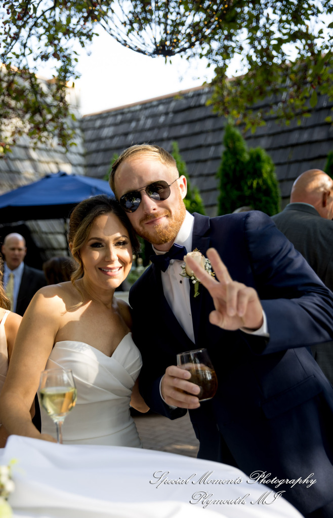 Kimberly & Dave at Cafe Cortina Farmington Hills MI wedding photography