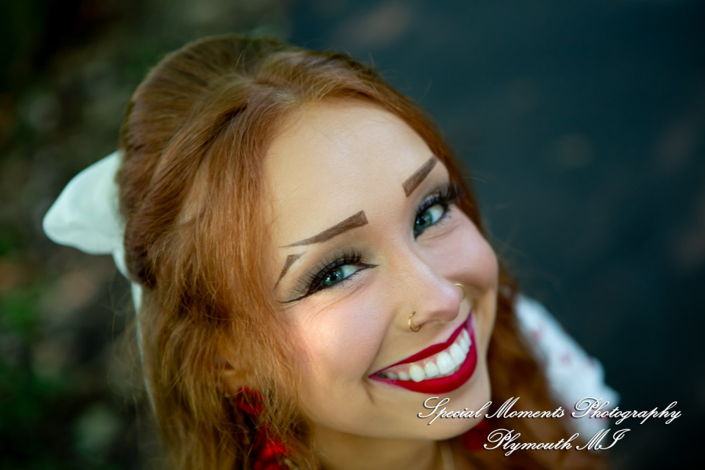 Kira & Seth at Heritage Park Farmington Hills MI engagement photograph