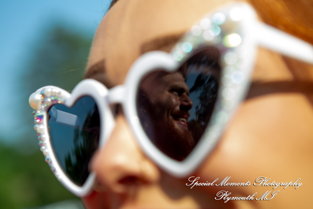 Kira & Seth at Heritage Park Farmington Hills MI engagement photograph