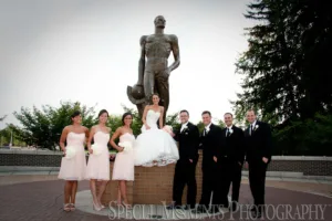 MSU Alumni Memorial Chapel East Lansing wedding photographs