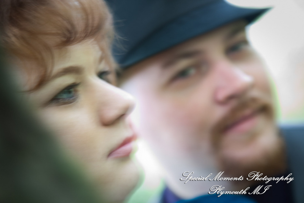 Sara & Andrew at Wilcox Lake Park Plymouth MI engagement photos