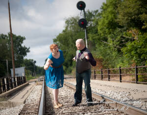 Sara & Andrew at Wilcox Lake Park Plymouth MI engagement photography