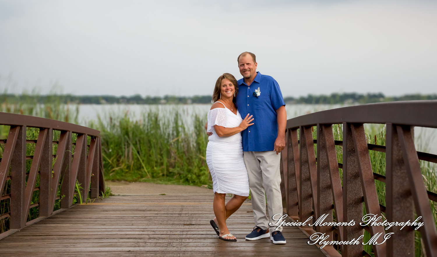 Sheryl & Jeffrey at Dodge #4 State Park Waterford MI wedding photography