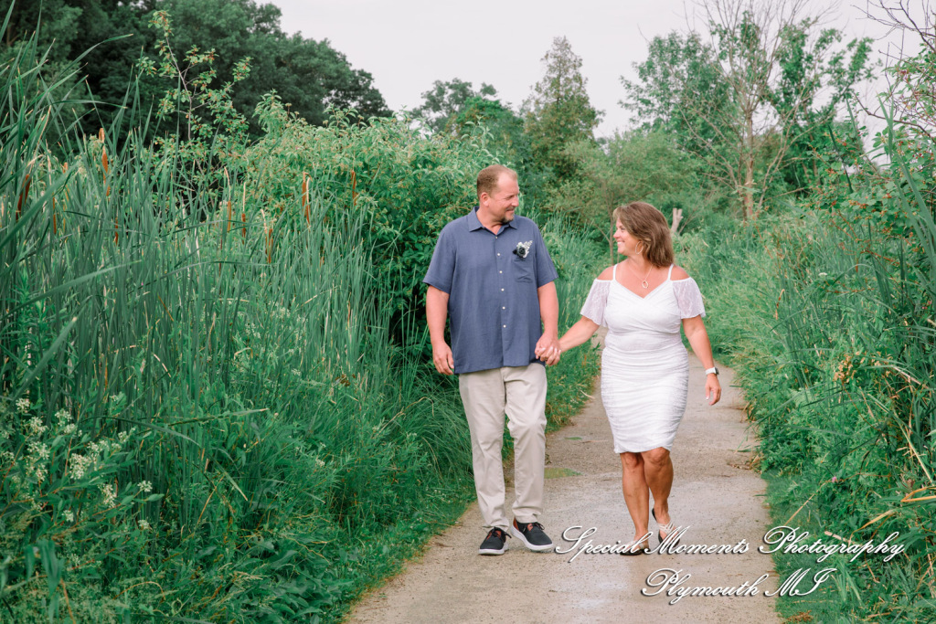 Sheryl & Jeffrey at Dodge #4 State Park Waterford MI wedding photography