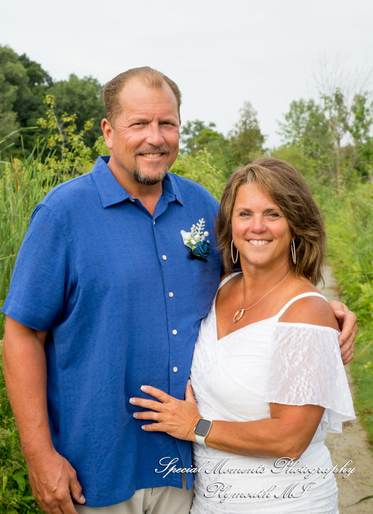 Sheryl & Jeffrey at Dodge #4 State Park Waterford MI wedding photography