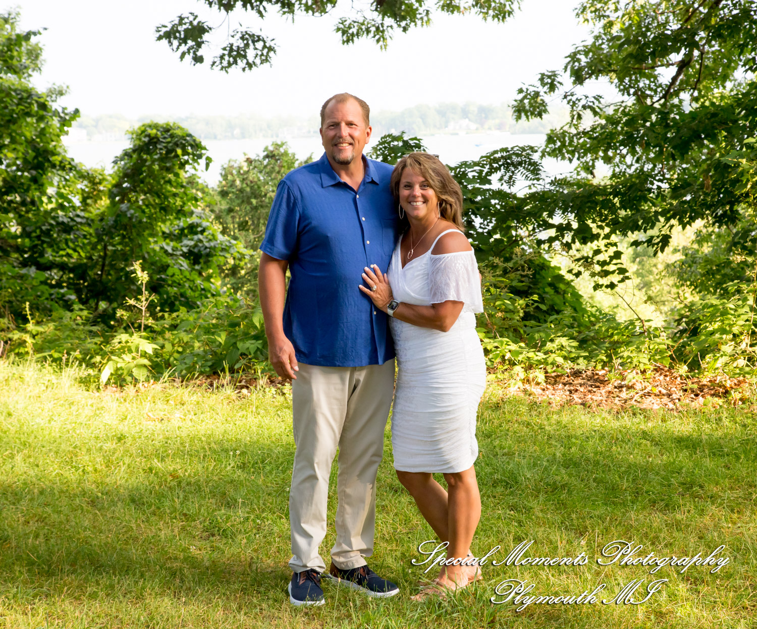Sheryl & Jeffrey at Dodge #4 State Park Waterford MI wedding photography