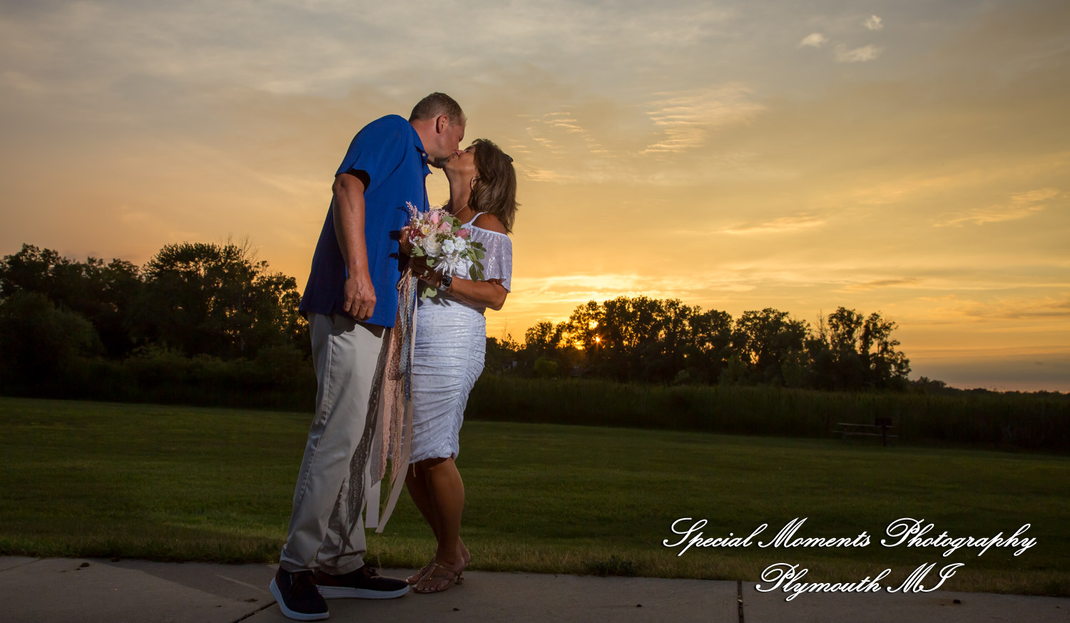 Sheryl & Jeffrey at Dodge #4 State Park Waterford MI wedding photography