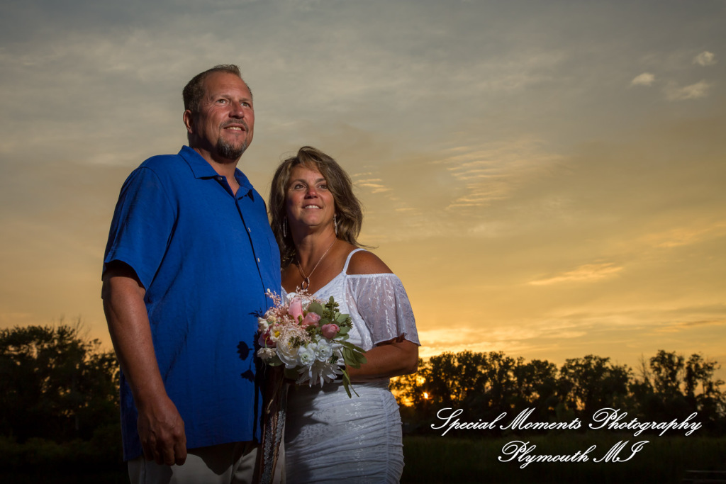 Sheryl & Jeffrey at Dodge #4 State Park Waterford MI wedding photography