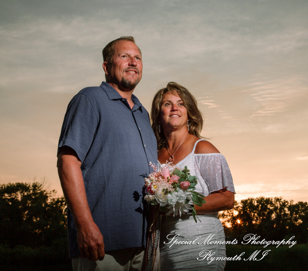 Sheryl & Jeffrey at Dodge #4 State Park Waterford MI wedding photography
