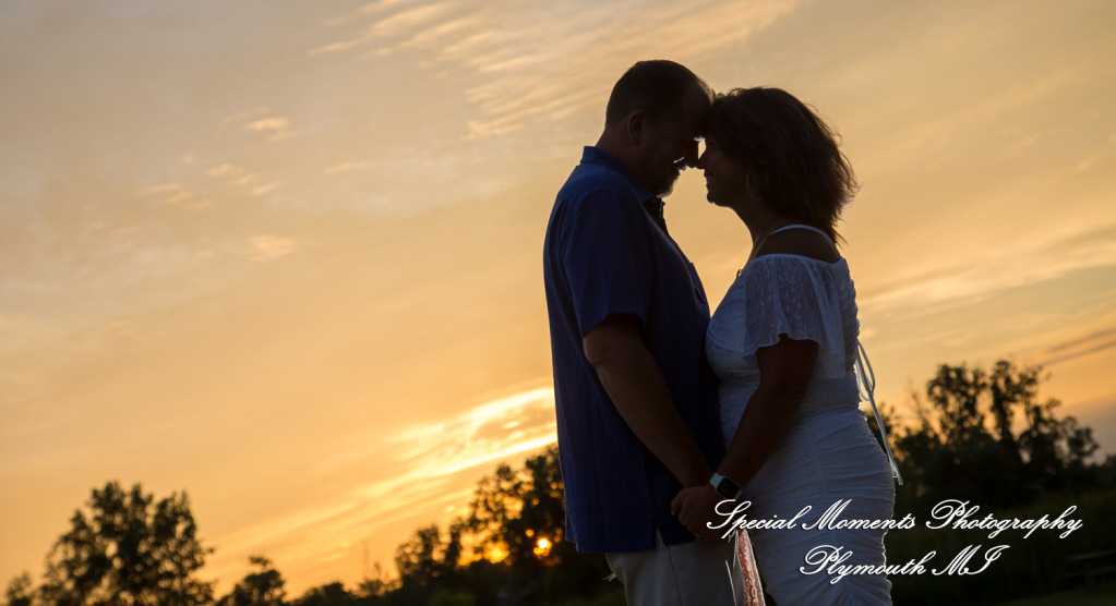 Sheryl & Jeffrey at Dodge #4 State Park Waterford MI wedding photography
