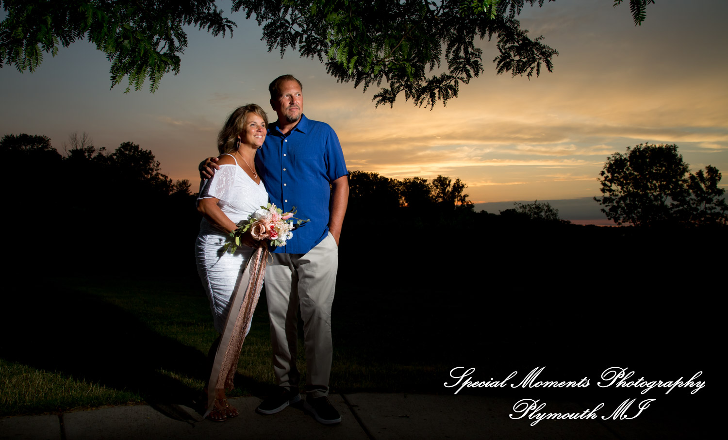 Sheryl & Jeffrey at Dodge #4 State Park Waterford MI wedding photography