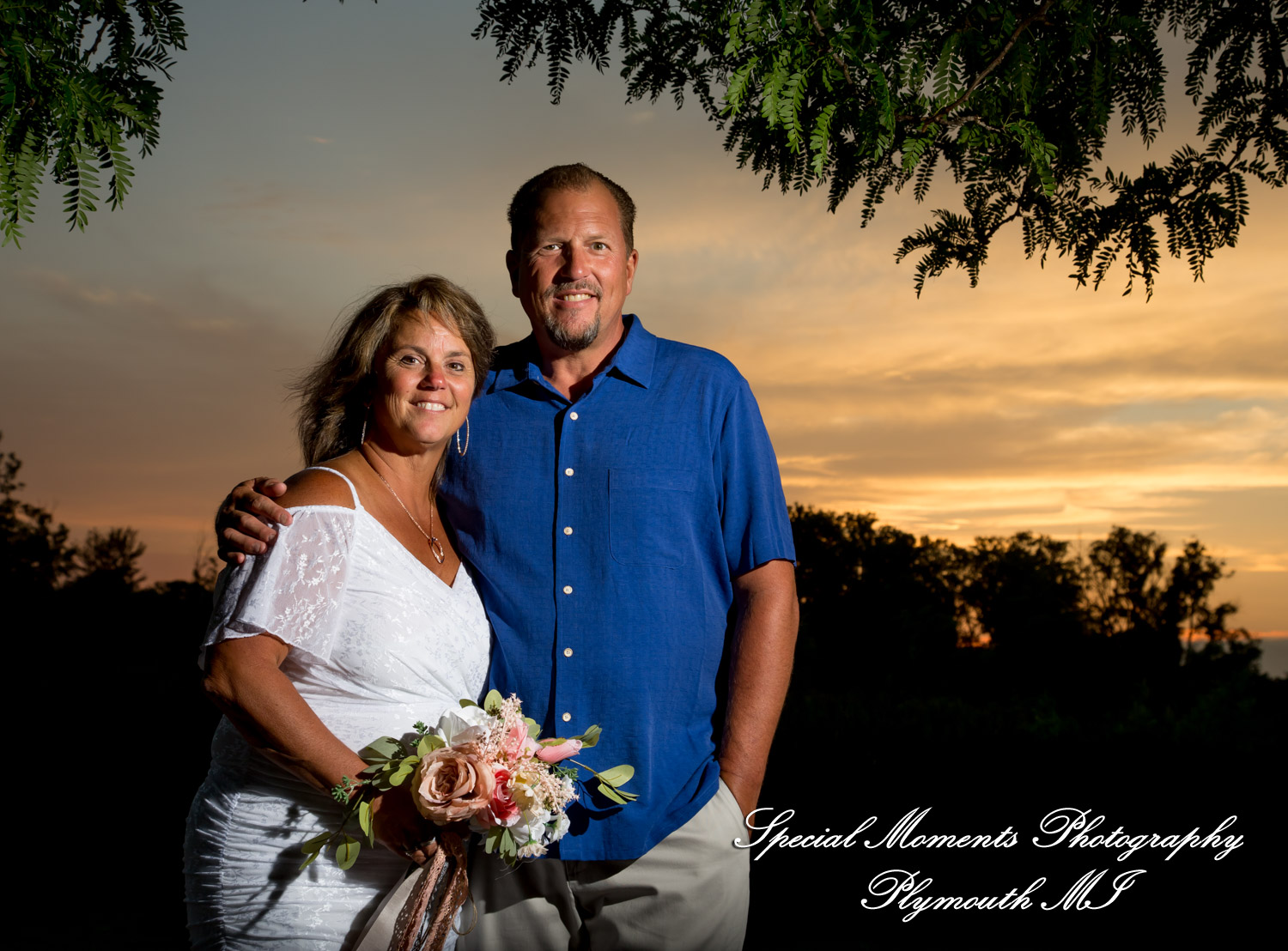 Sheryl & Jeffrey at Dodge #4 State Park Waterford MI wedding photography