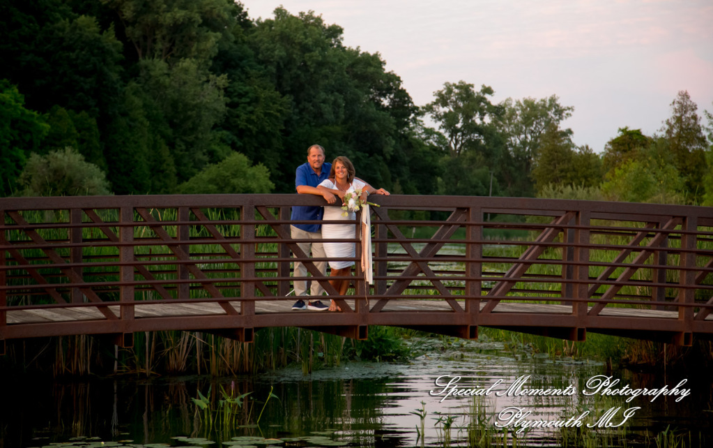 Sheryl & Jeffrey at Dodge #4 State Park Waterford MI wedding photography