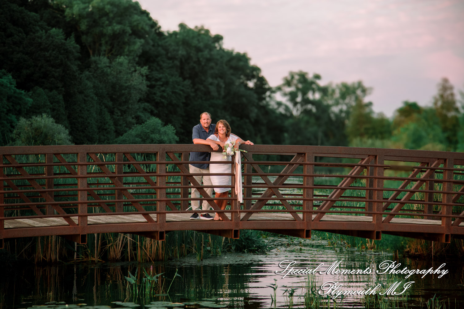 Sheryl & Jeffrey at Dodge #4 State Park Waterford MI wedding photography