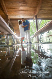 Sheryl & Jeffrey at Dodge #4 State Park Waterford MI wedding photography
