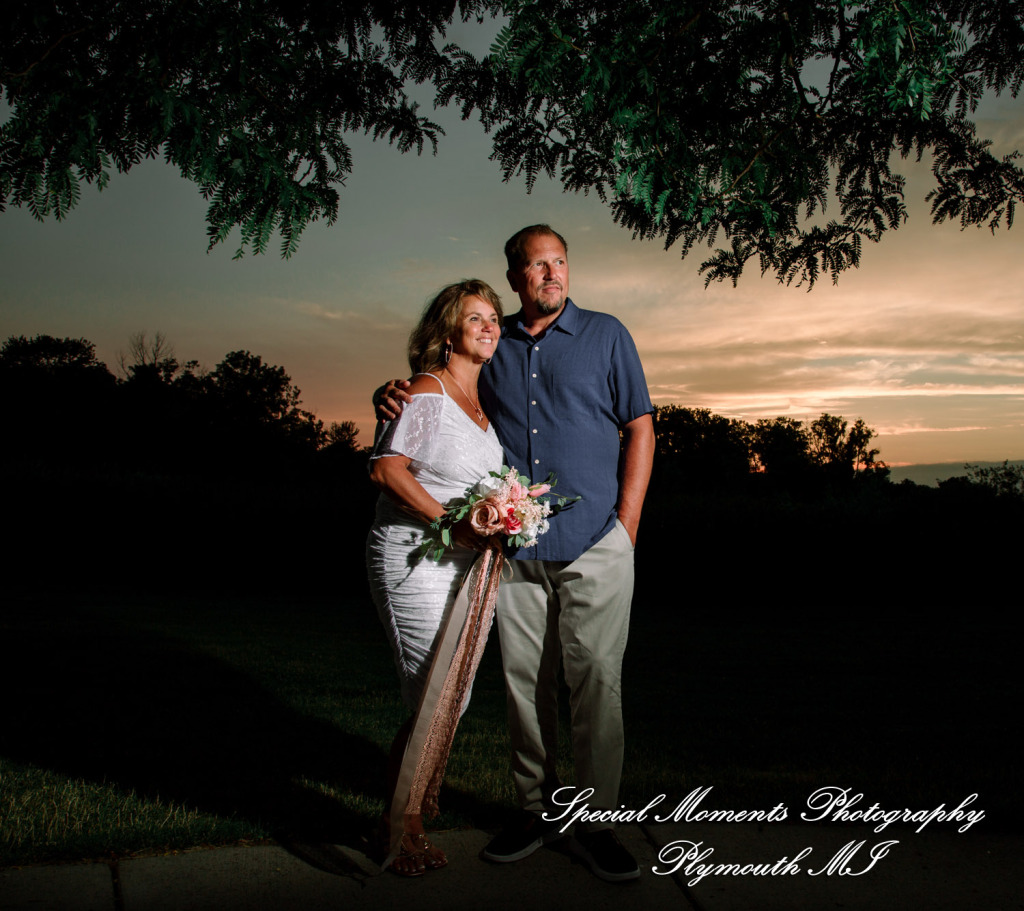 Sheryl & Jeffrey at Dodge #4 State Park Waterford MI wedding photography