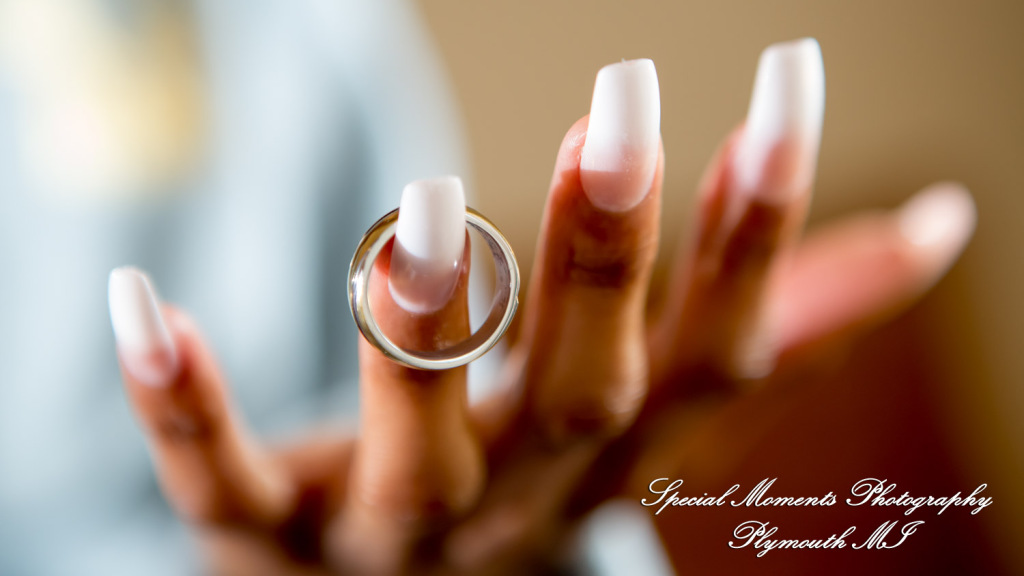 Livia & Clark at Grecian Center Southgate MI wedding photo