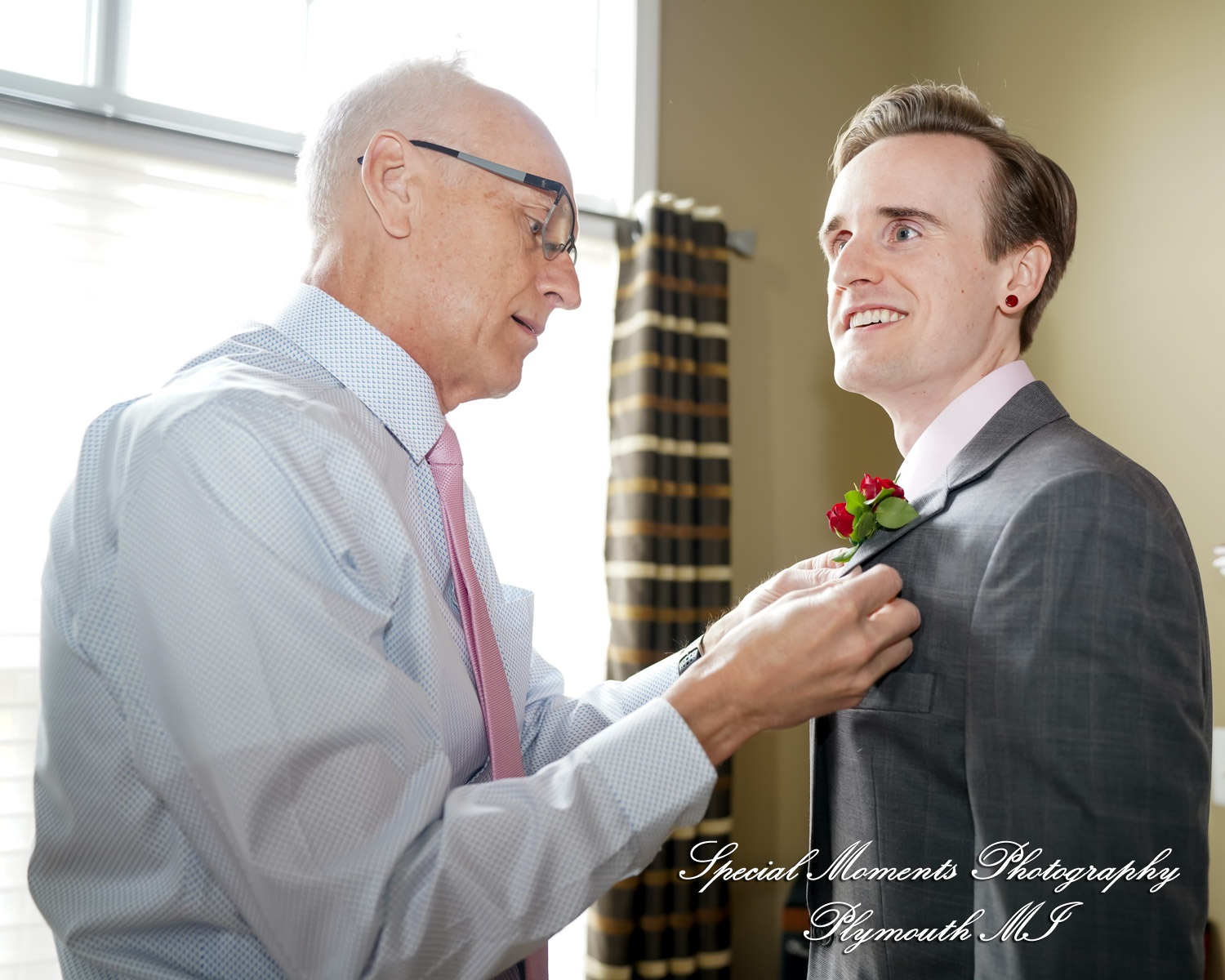Livia & Clark at Grecian Center Southgate MI wedding photo