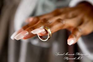 Livia & Clark at Grecian Center Southgate MI wedding photo