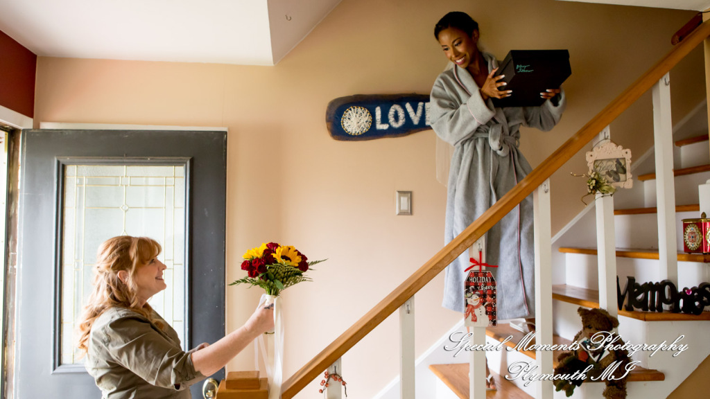 Livia & Clark at Grecian Center Southgate MI wedding photo