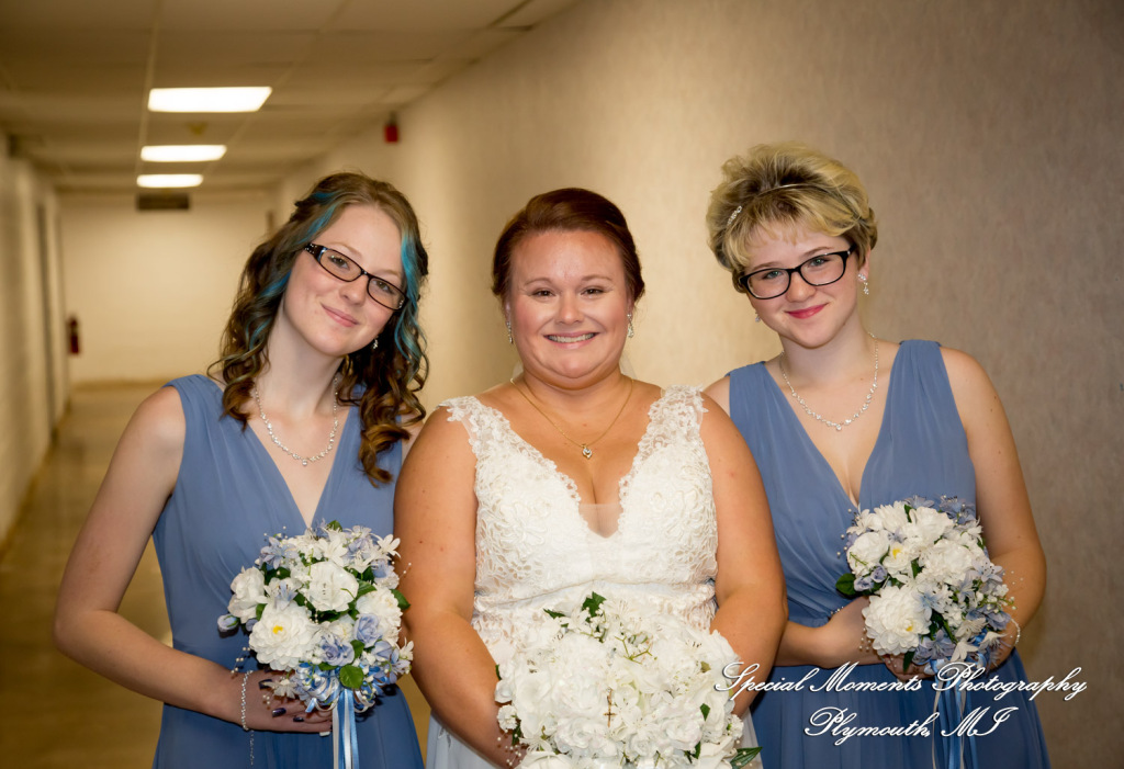 Karen & James at Plymouth Church of the Nazarene Plymouth MI wedding photography