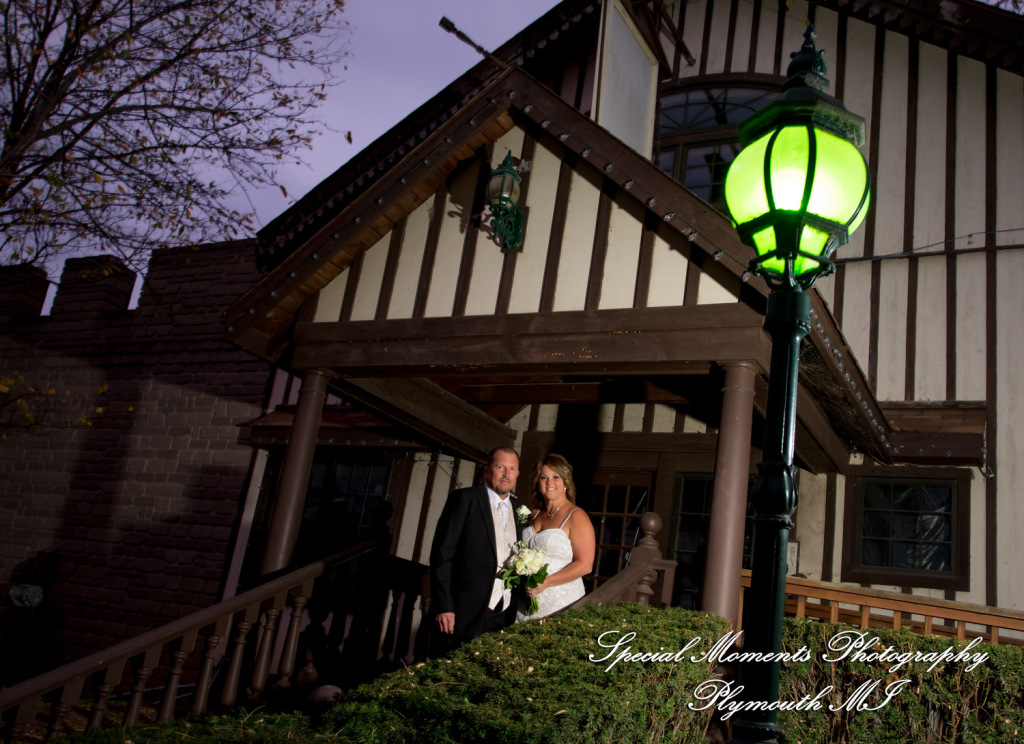 Sheryl & Jeffrey at Canterbury Castle Lake Orion MI wedding photography